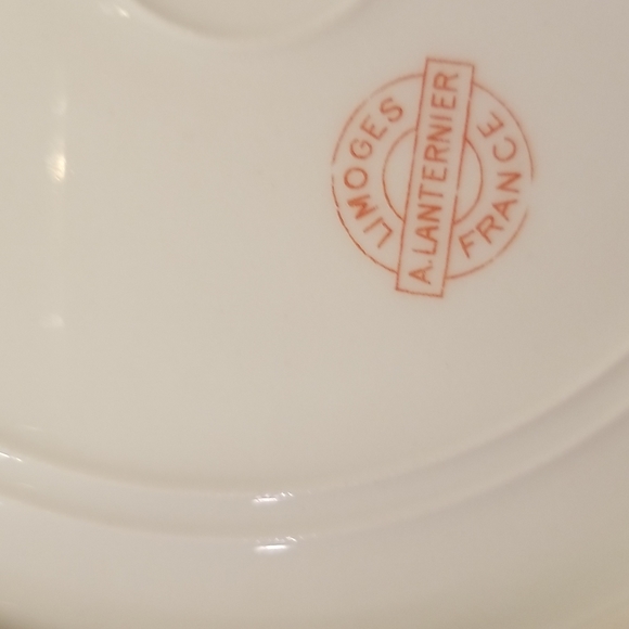 Antique Limoges A. Lanternier Plate - Picture 8 of 9